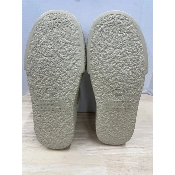 Maison Margiela MM6 Women's 39 US 9 Chunky Gambetta Sneakers Beige Shoes - Picture 9 of 10